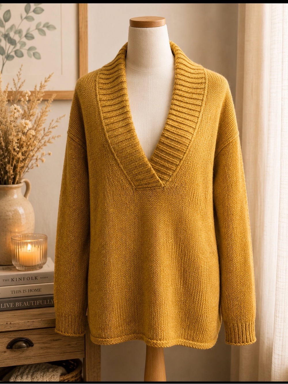 J.Crew Medium gold sweater